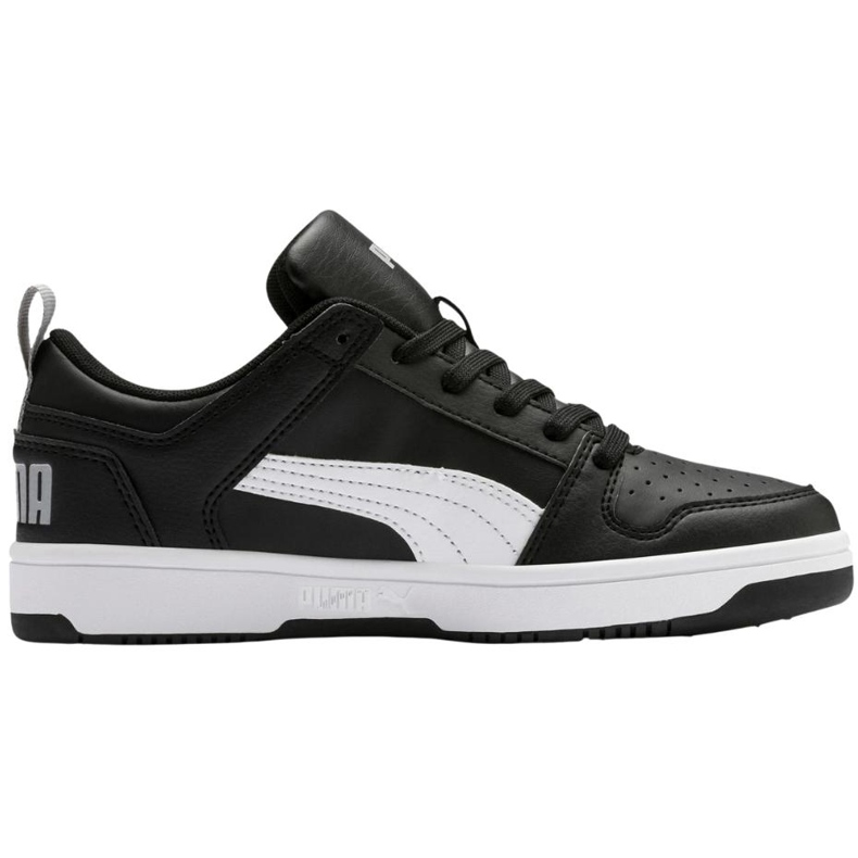 Puma Rebound Layup Lo Sl barnskor svarta 370490 02