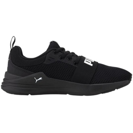 Puma Wired Run Jr svart 374214 01 barnskor