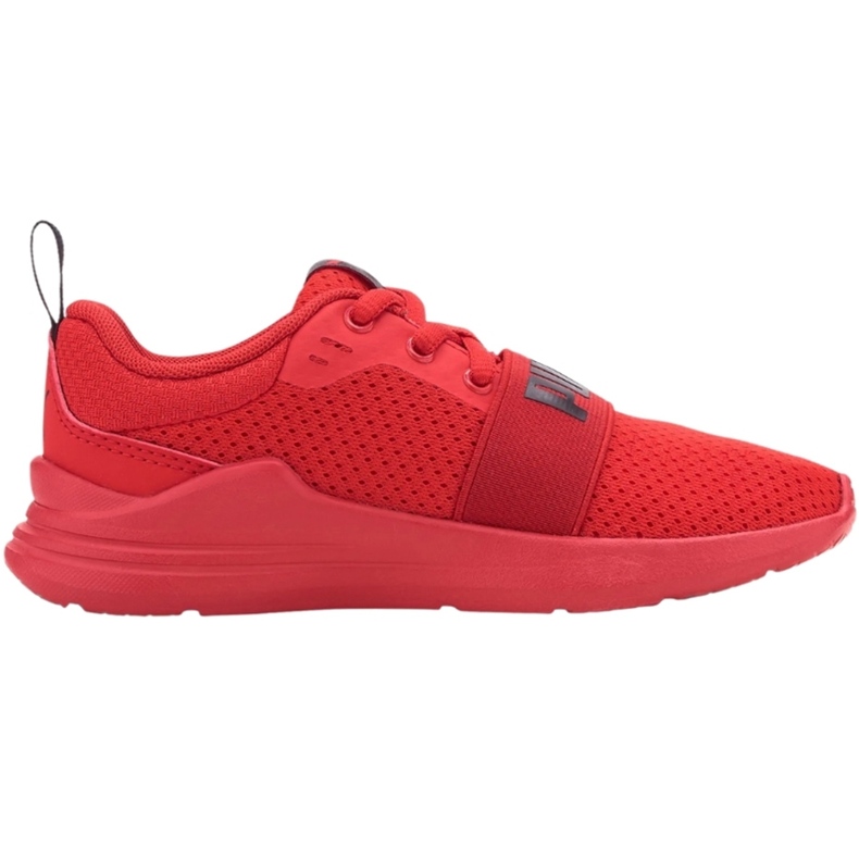 Puma Wired Run Jr barnskor röda 374216 05