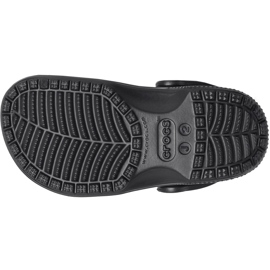 Crocs Kids Classic Clog barnträskor, svarta 206991 001