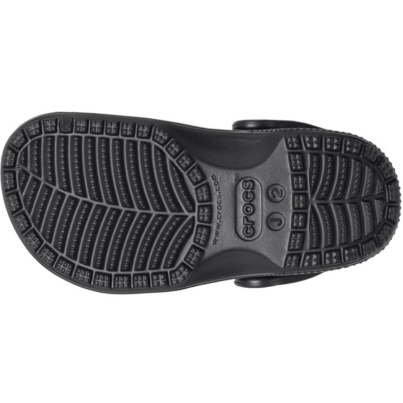 Crocs Kids Classic Clog barnträskor, svarta 206991 001