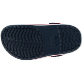 Crocs Kids Crocband Clog barnträskor marinblå och röd 207006 485