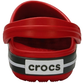 Crocs Kids Crocband Clog barnträskor röd-grå 207006 6IB