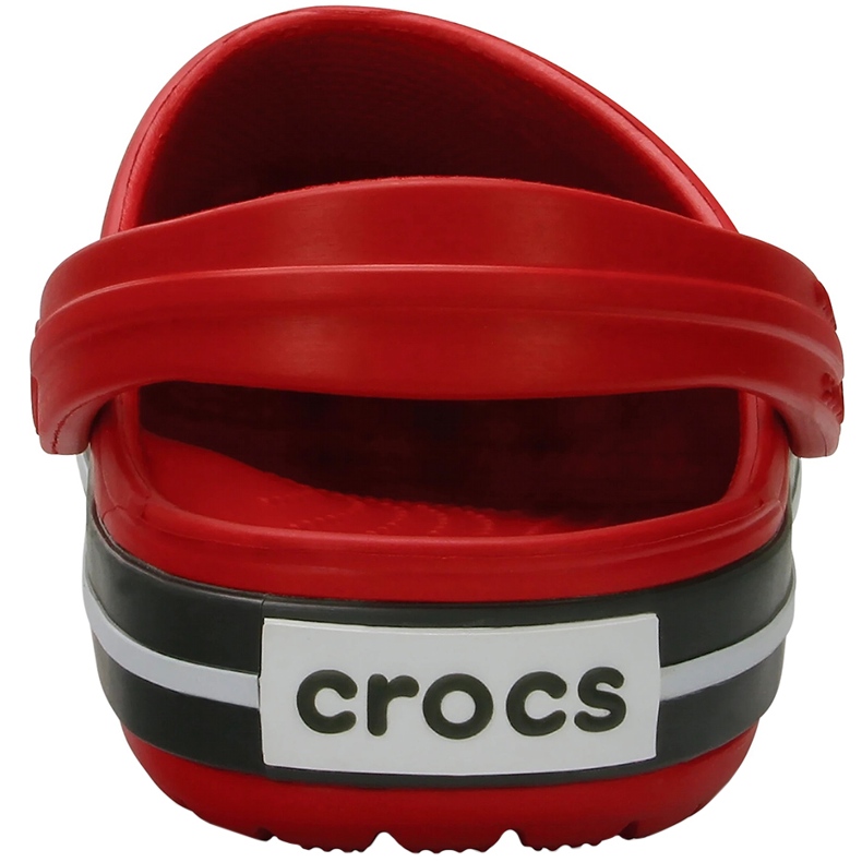 Crocs Kids Crocband Clog barnträskor röd-grå 207006 6IB