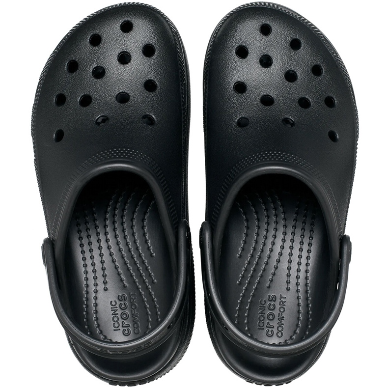 Crocs Cutie Clog Kids svarta träskor 207708 001