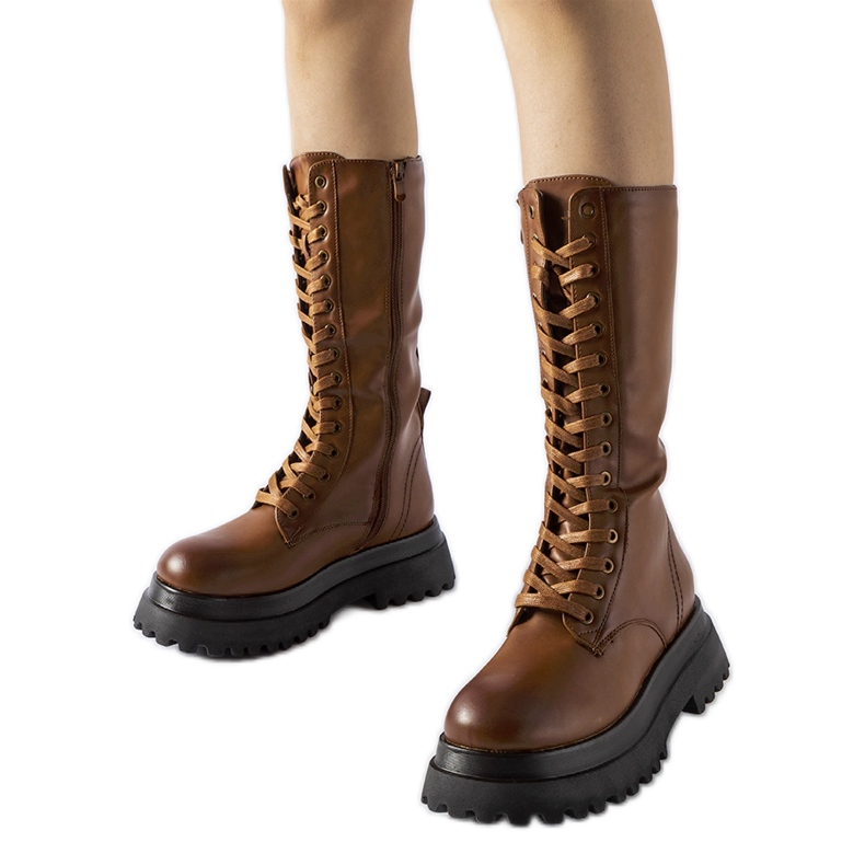 Bruna högisolerade stövlar från Upton