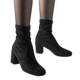 Svarta Lexington slip-on ankelboots