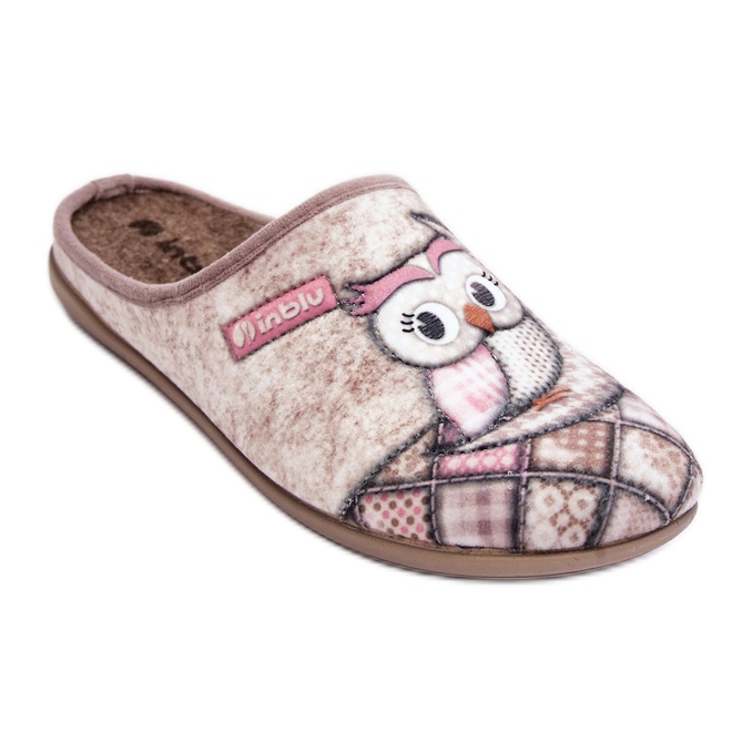 Hem Flipflops Owl Inblu Flipflops GF000018 Beige
