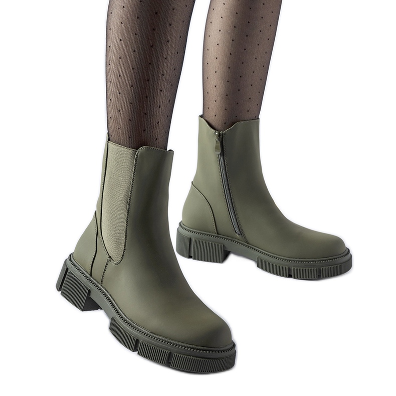 Gröna isolerade Sorbo gummistövlar