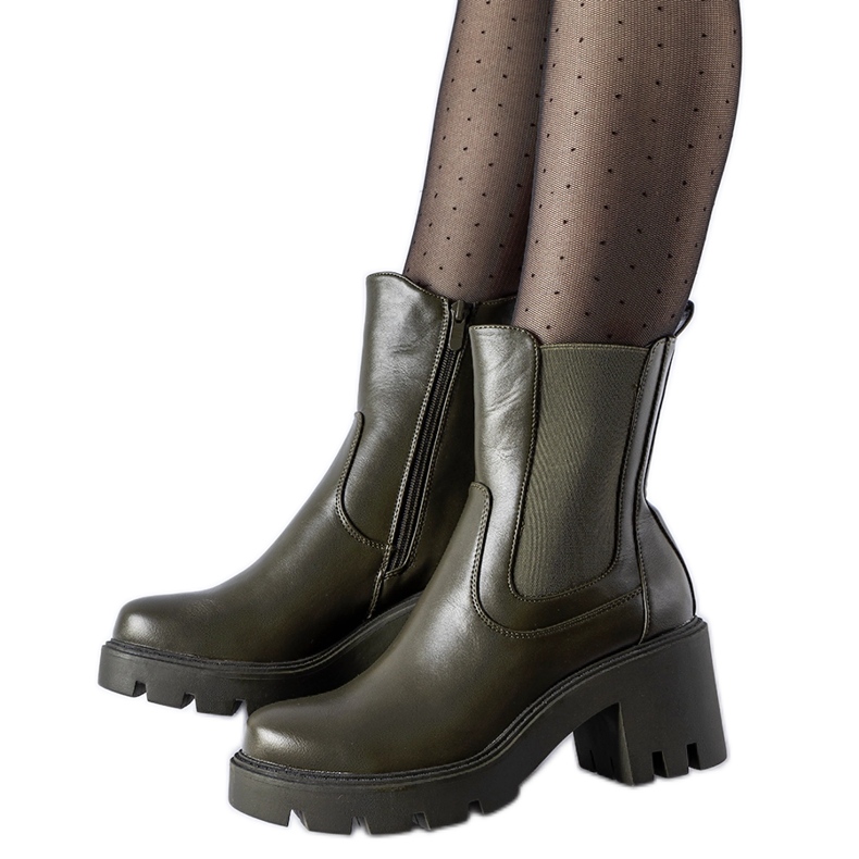 Mörkgröna Hattiesburg stövlar