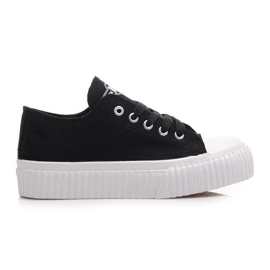 New Age Plattformsneakers som creepers svart