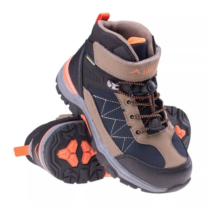 Elbrus Alven Mid Wp Jr skor 92800442273 brun