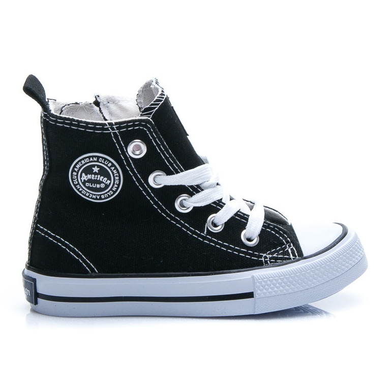 American Club Höga sneakers för pojke svart
