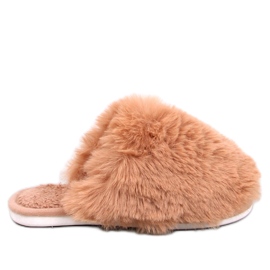 Calvert Camel pälstofflor för kvinnor brun