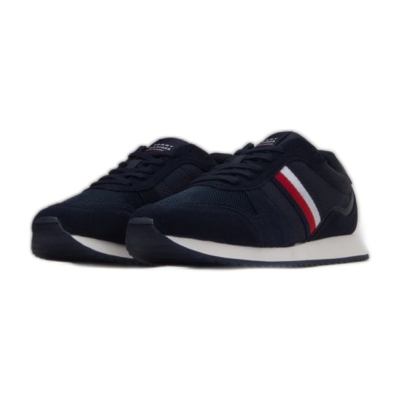 Tommy Hilfiger Runner Evo Mix M skor FM0FM04699 DW5 blå