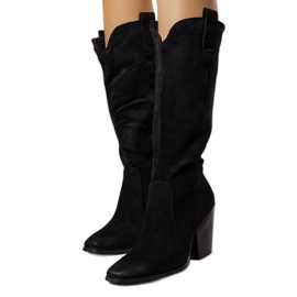 Svarta isolerade Garre-stövlar