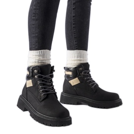 Svarta isolerade Bloomfield-stövlar