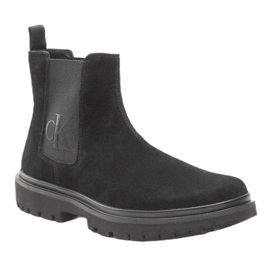 Calvin Klein Jeans Lug Mid Chelsea Boot M YM0YM00271 skor svart