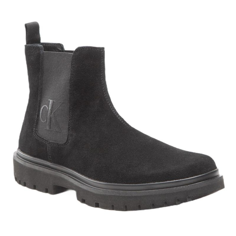 Calvin Klein Jeans Lug Mid Chelsea Boot M YM0YM00271 skor svart