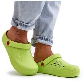 Lätt flip-flops för damer Crocs Big Star II275006 Grön