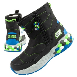 Skechers Jr 402216L/BBLM snökängor svart
