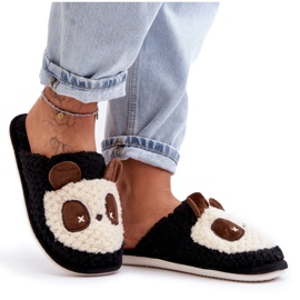 Varma damtofflor Svart Priseth