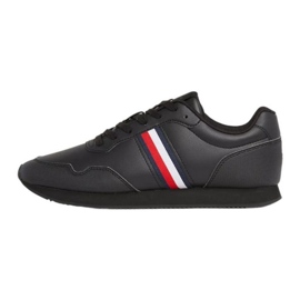 Tommy Hilfiger Core Lo Runner Pu M skor FM0FM048340GQ svart