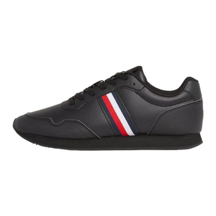 Tommy Hilfiger Core Lo Runner Pu M skor FM0FM048340GQ svart