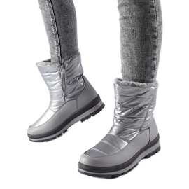 Tylertown snökängor i silver med päls silver-