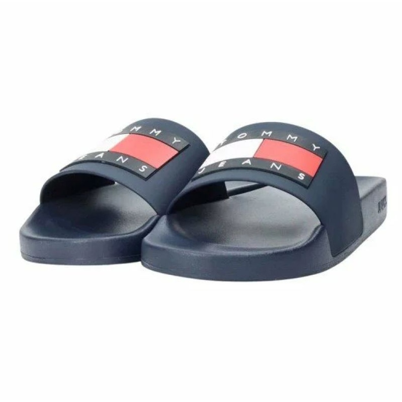 Tommy Hilfiger Pool Slide Ess M EM0EM01191 C87 flipflops blå