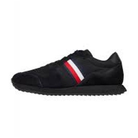 Tommy Hilfiger Runner Evo Mix M skor FM0FM04699 Bds svart