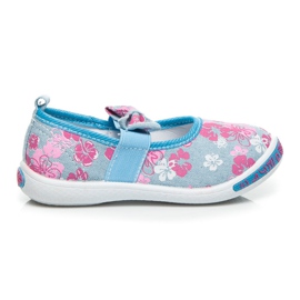 Miss Ballerina Med En Rosett blå