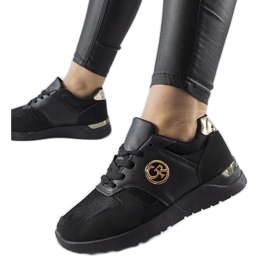 Svarta Almenno sportsneakers