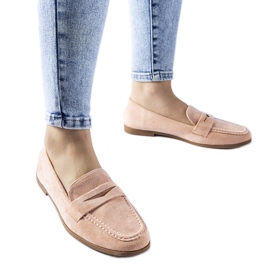 Rosa Medford mockasin i ekomocka