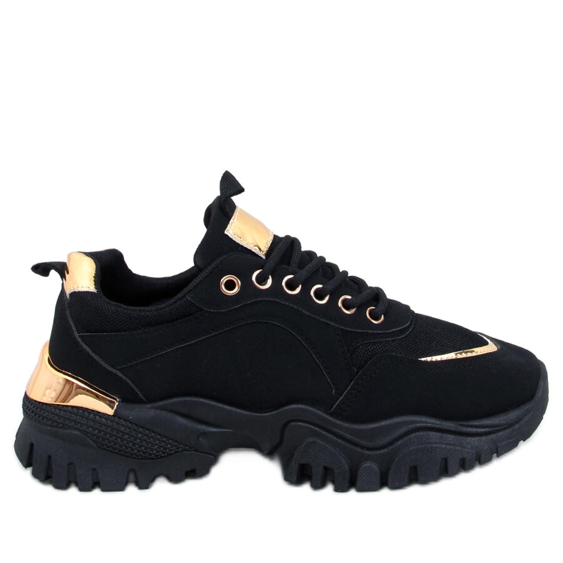 Fleis svarta sportskor för kvinnor