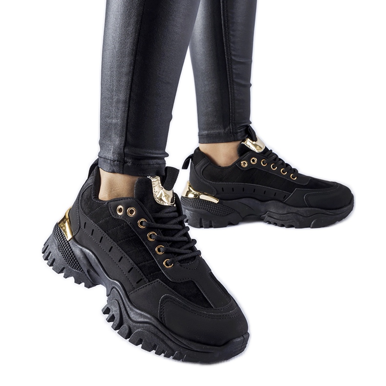 Laudes svarta sportsneakers