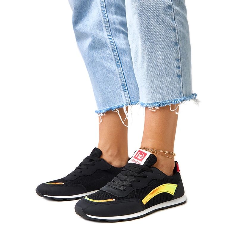 Svarta Cavior sport sneakers