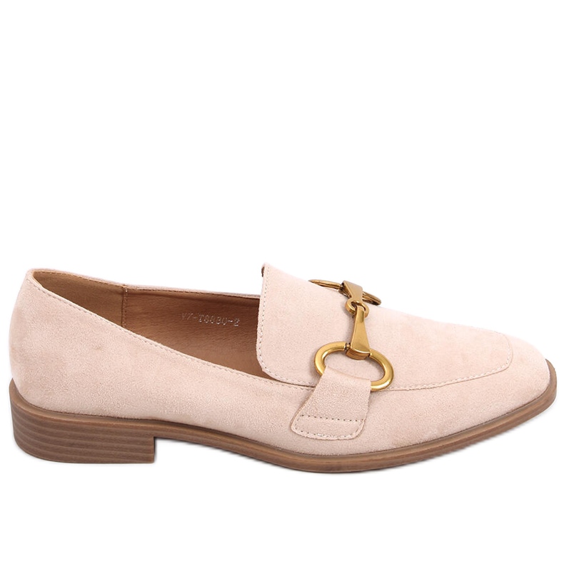 Linda Beige loafers dam