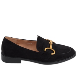 Linda Black dam loafers svart