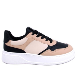 Panda dam sneakers Brewer BLACK/KHAKI svart