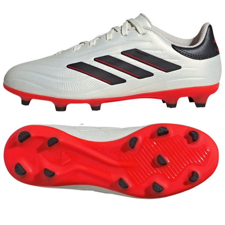 Adidas Copa Pure.2 League Fg Jr IE4987 fotbollsskor vit
