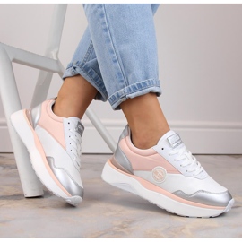 Flerfärgade plattformssportskor för kvinnor Big Star JJ274A015 mångfärgad