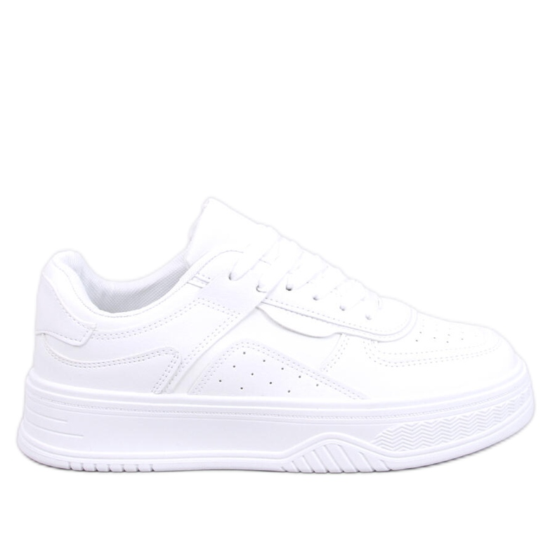 Moriau White damsneakers vit
