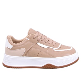 Moriau Camel damsneakers beige
