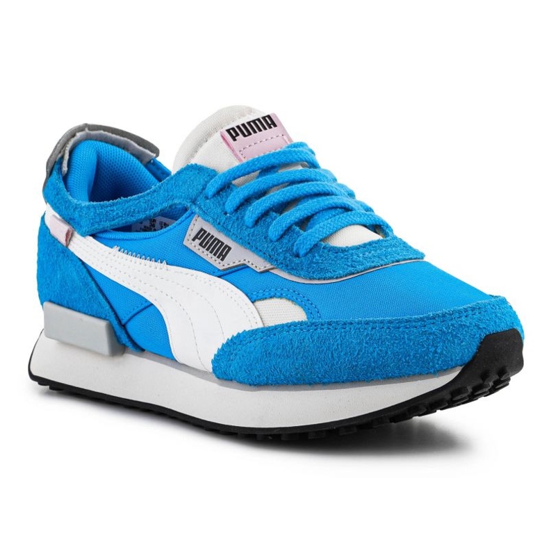 Puma future rider cut-out vintage skor W 384861-02 blå