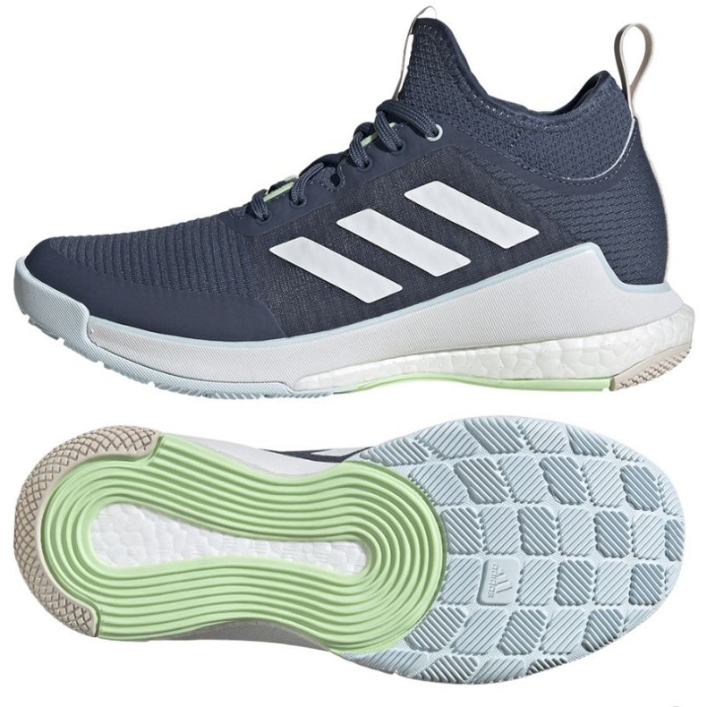 Adidas Crazyflight Mid W IG3971 volleybollskor blå