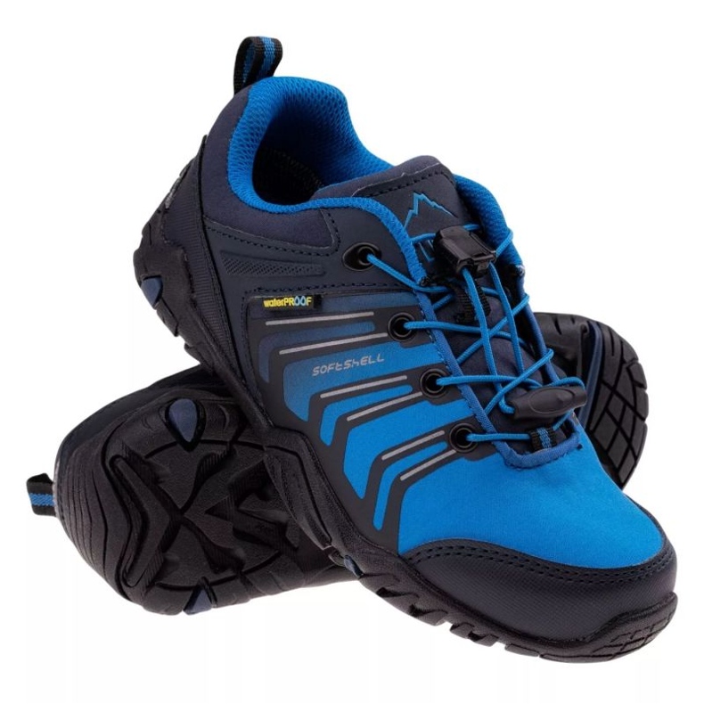 Elbrus Erimley Low Wp Jr skor 92800402298 blå