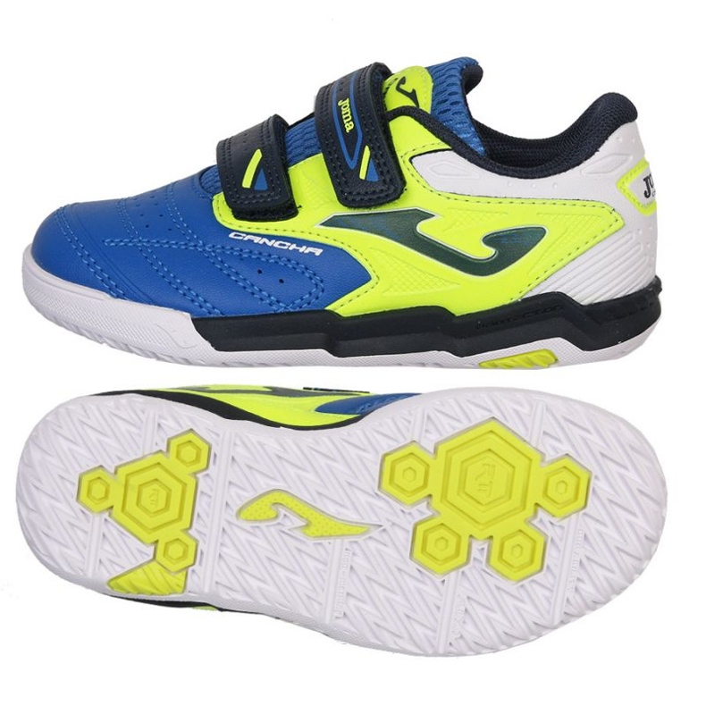 Joma Cancha 2404 Jr CAJS2404INV fotbollsskor blå