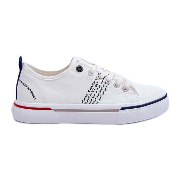 Sneakers för män Big Star LL174204 Vit