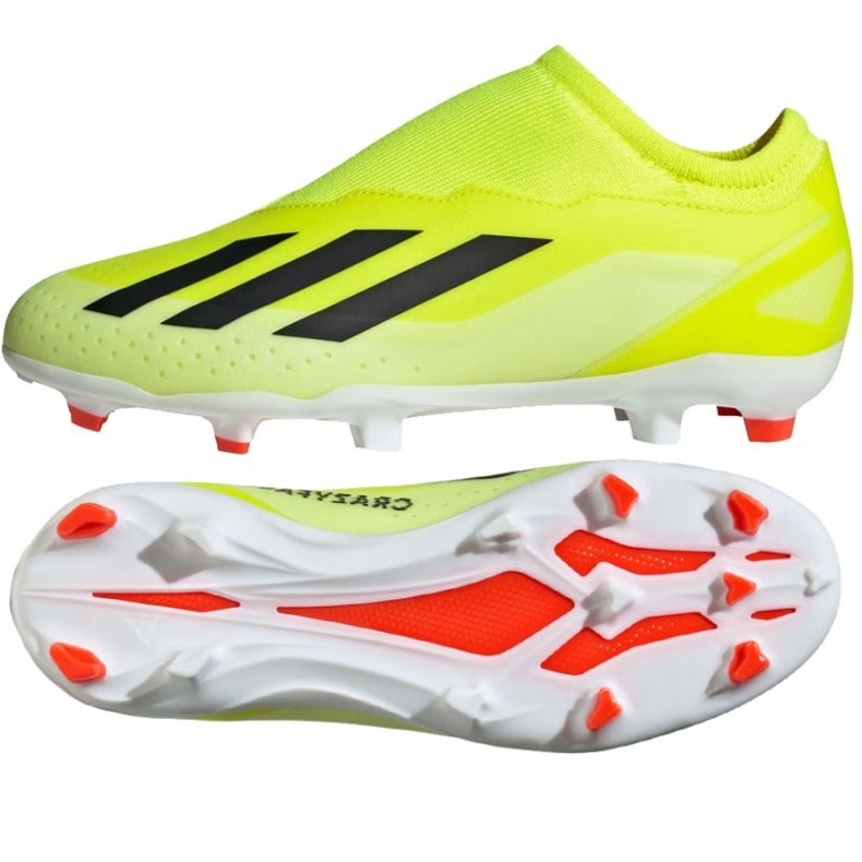 Adidas X Crazyfast League Ll Fg Jr IF0689 skor gul